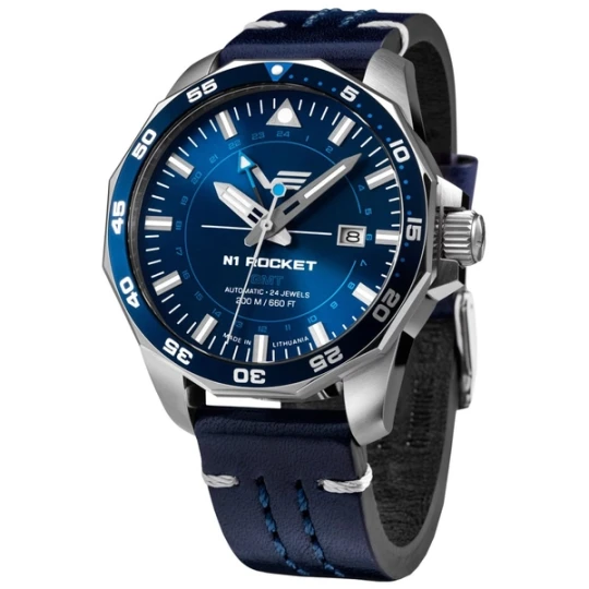 Zdjęcie produktu W.KRUK ZEGAREK VOSTOK EUROPE ROCKET N-1 AUTOMATIC GMT