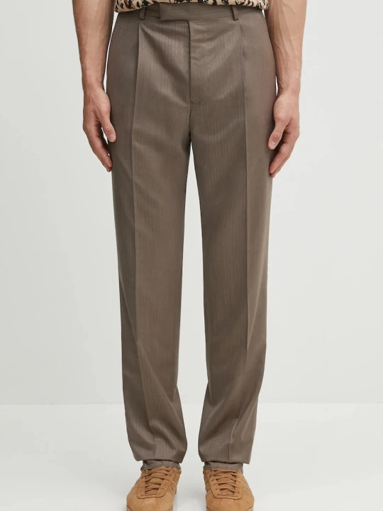 Zdjęcie produktu Wacko Maria spodnie wełniane PLEATED TROUSERS ( TYPE-2 )