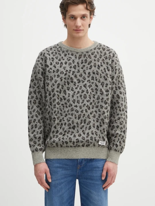 Zdjęcie produktu Wacko Maria sweter wełniany Leopard Mohair