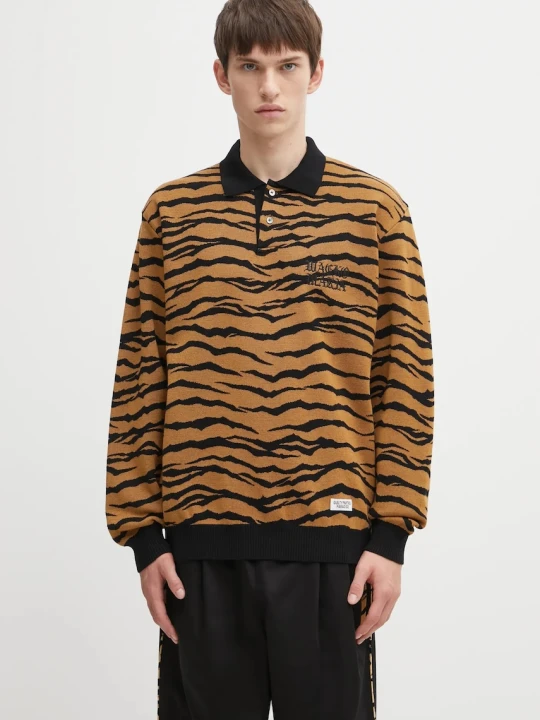 Zdjęcie produktu Wacko Maria sweter wełniany Tiger