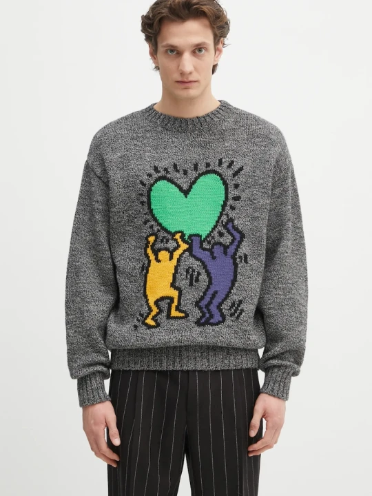 Zdjęcie produktu Wacko Maria sweter wełniany x Keith Haring