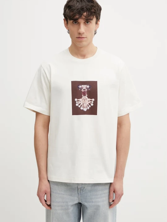 Zdjęcie produktu Wales Bonner Compass t-shirt bawełniany męski