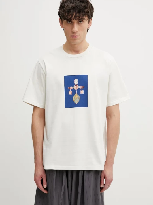 Zdjęcie produktu Wales Bonner Compass t-shirt męski bawełniany
