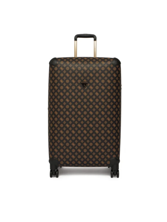 Zdjęcie produktu Walizka duża Guess Wilder Travel TWHP74 52988 Brązowy ciemny