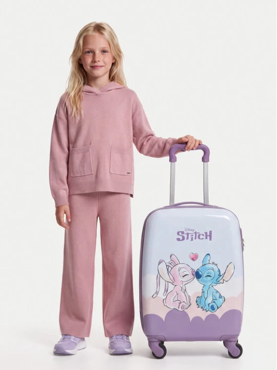Zdjęcie produktu Walizka dziecięca Disney Classics CWBEO-ACCCS-AW26-204DCLS-S Fioletowy jasny