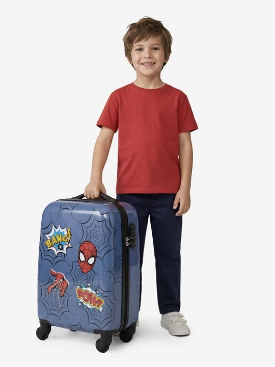 Zdjęcie produktu Walizka dziecięca Spiderman Ultimate CEO-ACCCS-SS26-308SPRMV Niebieski
