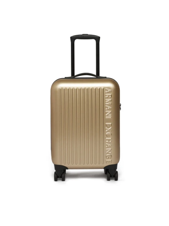 Zdjęcie produktu Walizka kabinowa Armani Exchange XW002233 AF21472 F1020 Złoty