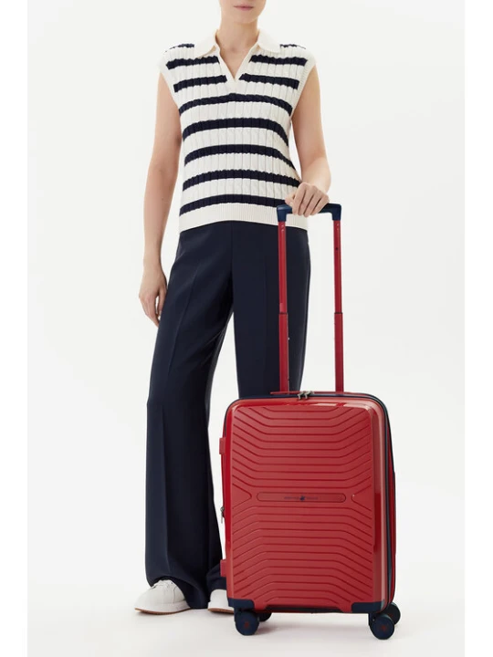 Zdjęcie produktu Walizka kabinowa Beverly Hills Polo Club BHPC-WAL-006-S Czerwony