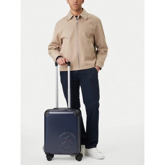 Zdjęcie produktu Walizka kabinowa Beverly Hills Polo Club CEO-BHPC-S-009-09-NAVY Granatowy