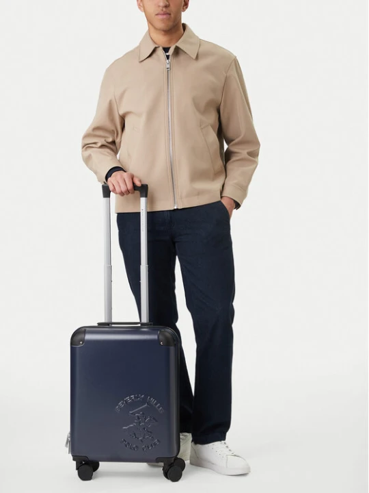 Zdjęcie produktu Walizka kabinowa Beverly Hills Polo Club CEO-BHPC-S-009-09-NAVY Granatowy