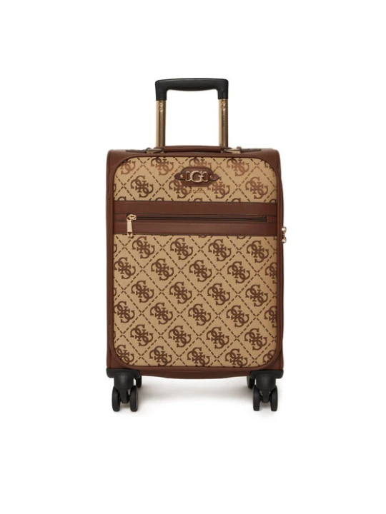 Zdjęcie produktu Walizka kabinowa Guess Samantha Travel TWLB23 13983 Brązowy