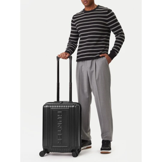 Zdjęcie produktu Walizka kabinowa Hunter CEO-HUNTER-S-001-08-BLACK Czarny