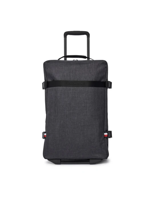 Zdjęcie produktu Walizka kabinowa Tommy Hilfiger Th Nylon Travel Soft AM0AM13554 Szary