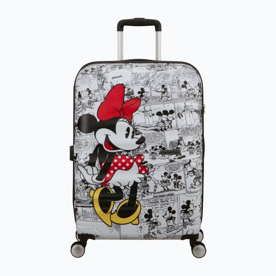 Zdjęcie produktu Walizka podróżna American Tourister Disney Wavebreaker 64 l minnie comics white