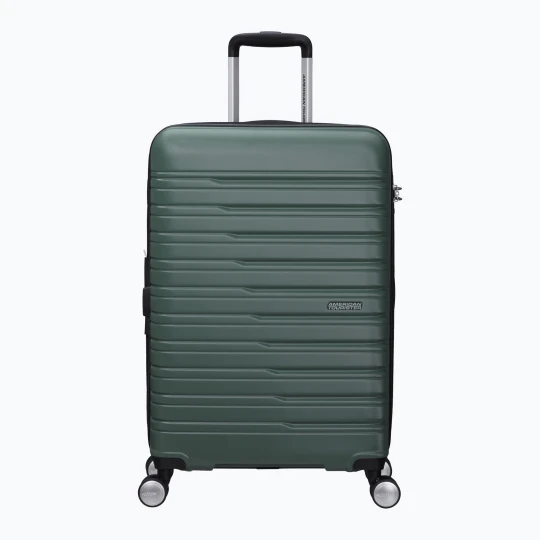 Zdjęcie produktu Walizka podróżna American Tourister Flashline Spinner 67 75 l dark forest Zielony