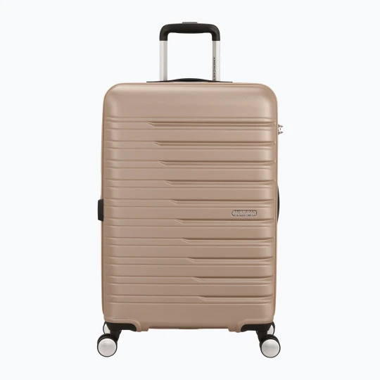 Zdjęcie produktu Walizka podróżna American Tourister Flashline Spinner 67 75 l ivory gold