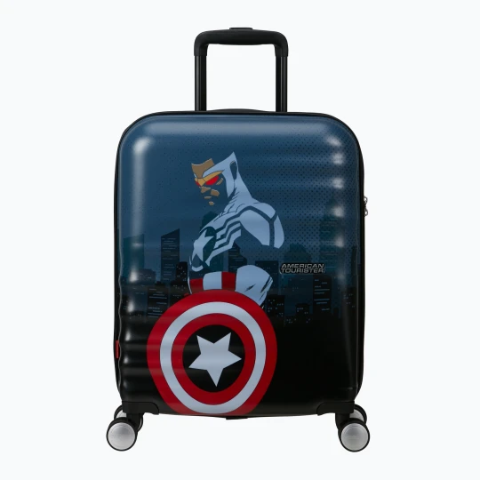 Zdjęcie produktu Walizka podróżna American Tourister Marvel Wavebreaker 36 l captain america city Granatowy