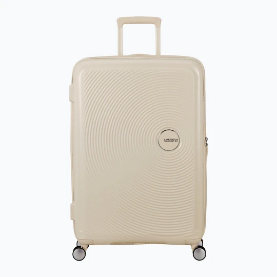 Zdjęcie produktu Walizka podróżna American Tourister Soundbox 77 110 l coconut sand Beżowy