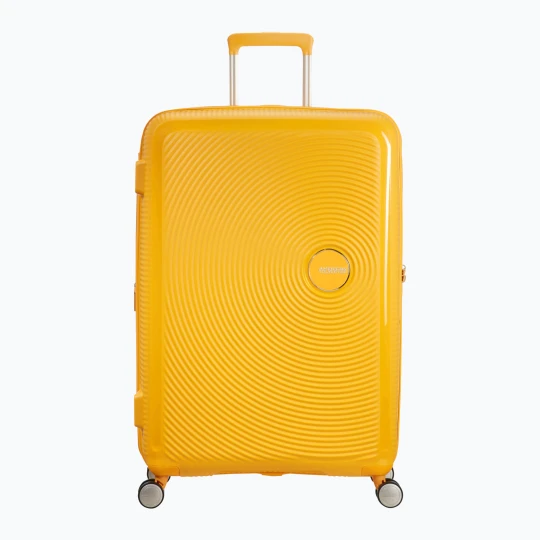 Zdjęcie produktu Walizka podróżna American Tourister Soundbox 77 110 l golden yellow