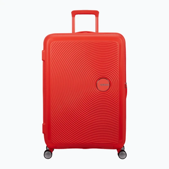 Zdjęcie produktu Walizka podróżna American Tourister Soundbox 77 110 l papaya sand Pomarańczowy