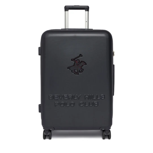 Zdjęcie produktu Walizka średnia Beverly Hills Polo Club CEO-BHPC-M-002-08-NAVY Granatowy