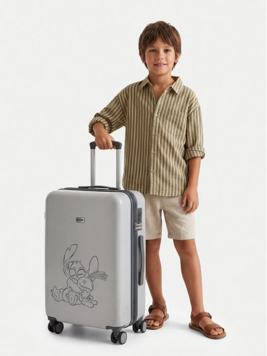 Zdjęcie produktu Walizka średnia Disney Classics CEO-SW-ACCCS-SS26-244DCLS-M Szary