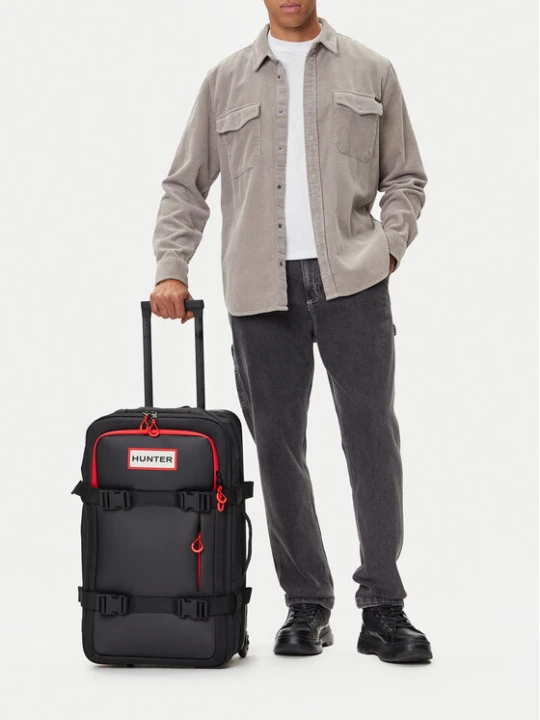 Zdjęcie produktu Walizka średnia Hunter CEO-HTR-WAL-004-M Czarny