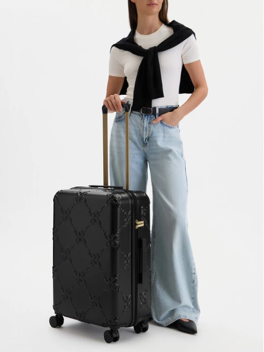Zdjęcie produktu Walizka średnia Nine West CEO-NW-M-005-09 BLACK Czarny