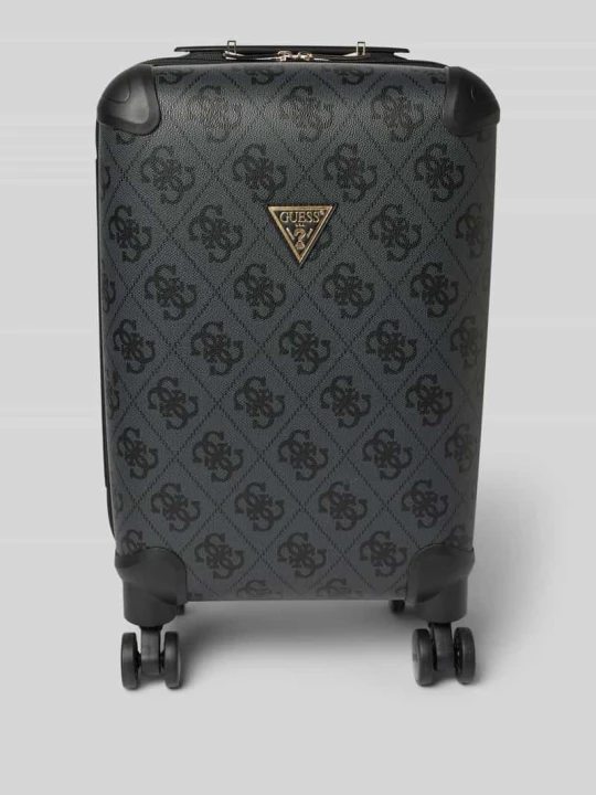 Zdjęcie produktu Walizka sztywna z zamkiem szyfrowym TSA model ‘BERTA’ Guess Czarny