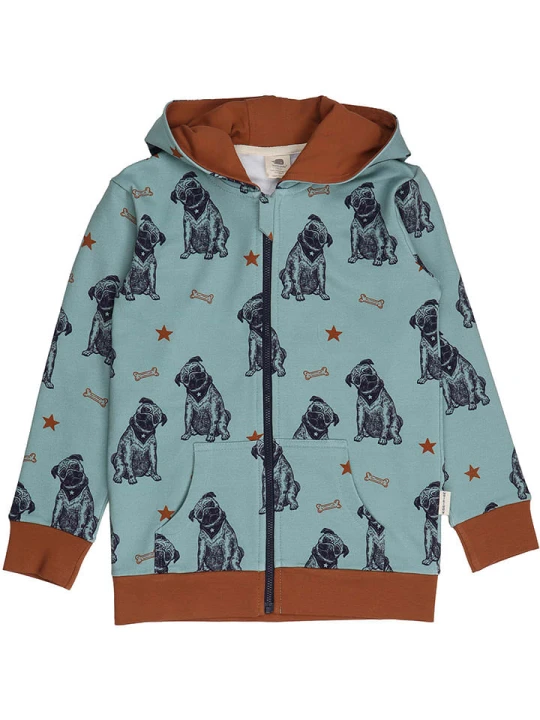 Zdjęcie produktu Walkiddy Bluza w kolorze brązowo-niebieskim rozmiar: 122