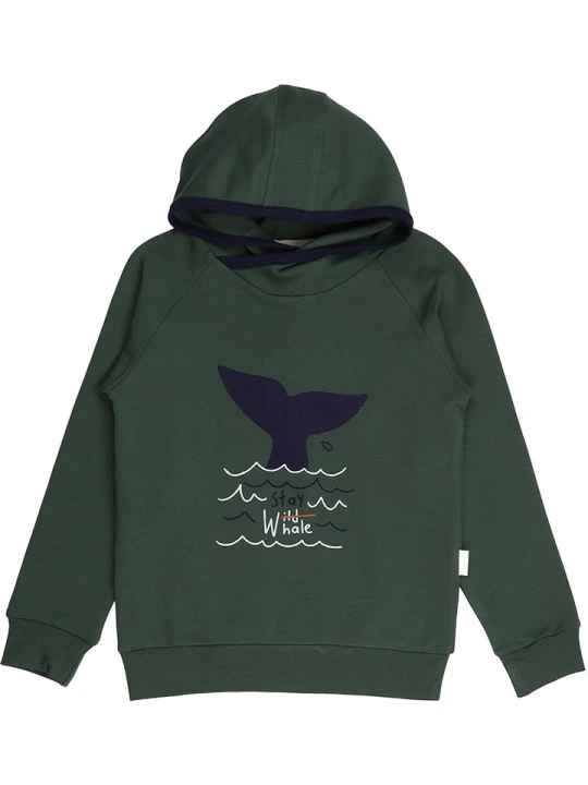 Zdjęcie produktu Walkiddy Bluza w kolorze ciemnozielonym rozmiar: 116