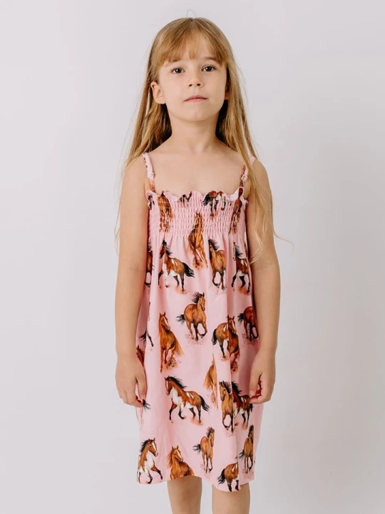 Zdjęcie produktu Walkiddy Sukienka w kolorze jasnoróżowym rozmiar: 134