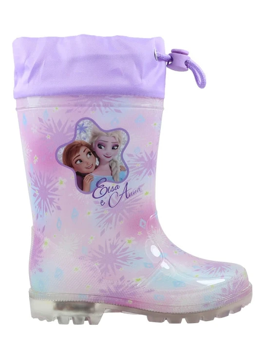 Zdjęcie produktu Walt Disney Kalosze w kolorze fioletowo-turkusowym rozmiar: 27