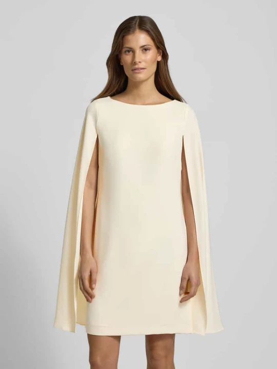 Zdjęcie produktu Wąska sukienka koktajlowa z dekoltem w łódkę model 'PETRA' Lauren Ralph Lauren Złamany biały