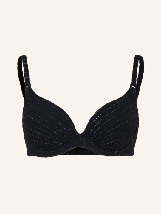 Zdjęcie produktu Watercult Gorset Bikini Afterlight Z Brokatową Przędzą schwarz