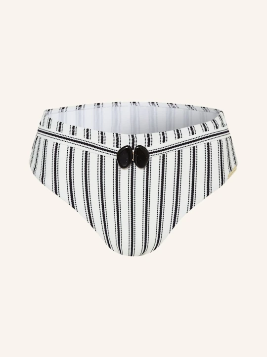 Zdjęcie produktu Watercult Dół Od Bikini Z Wysokim Stanem Seaside Splash weiss CZARNY