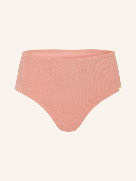 Zdjęcie produktu Watercult Dół Od Bikini Z Wysokim Stanem Swim Sparkle Z Błyszczącą Przędzą rosa ŁOSOSIOWY