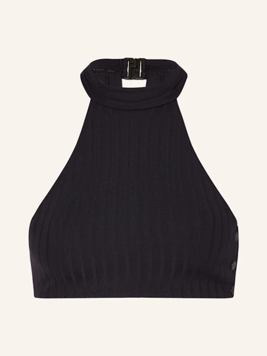 Zdjęcie produktu Watercult Góra Od Bikini High Neck Henley Rib schwarz CZARNY