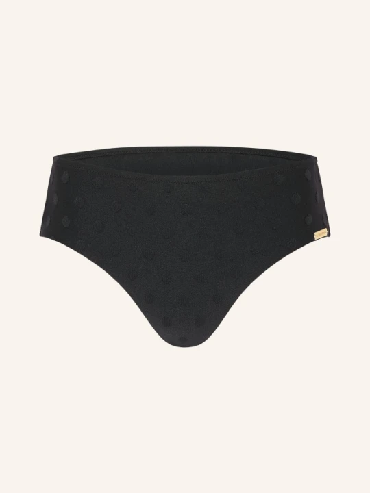 Zdjęcie produktu Watercult Majtki Bikini Modern Dots schwarz CZARNY