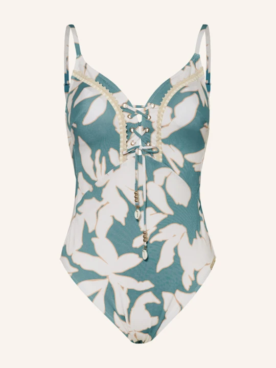 Zdjęcie produktu Watercult Strój Kąpielowy Floral Abstract blau