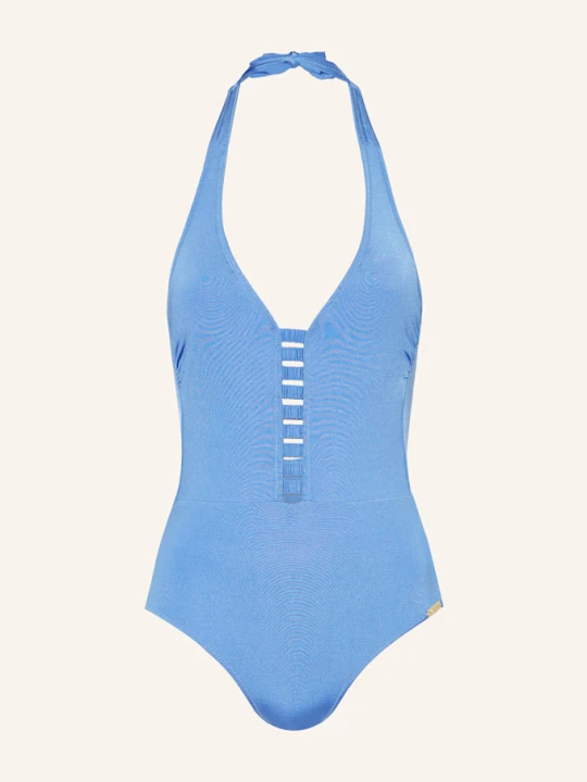 Zdjęcie produktu Watercult Strój Kąpielowy Wiązany Na Szyi Shimmering Solids lila NIEBIESKI