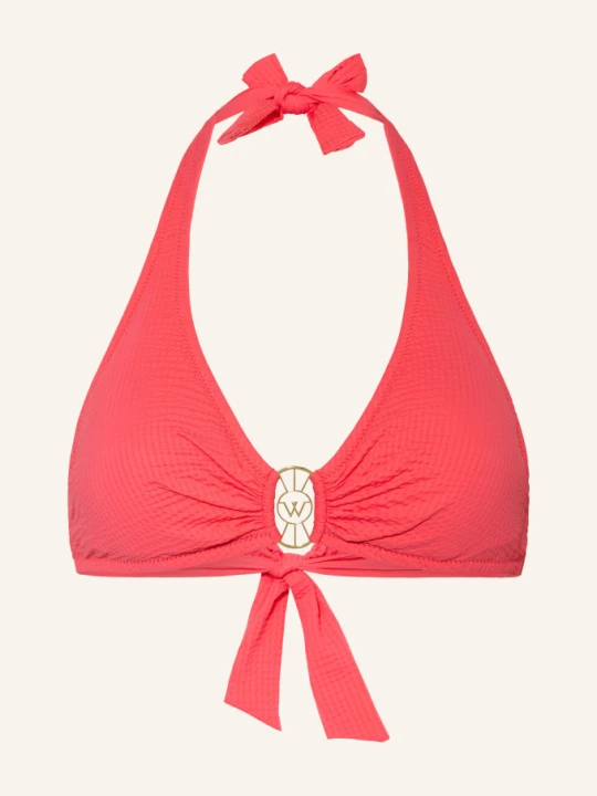 Zdjęcie produktu Watercult Top Bikini Z Wiązaniem Na Szyi Suntouched Solids pink POMARAŃCZOWY