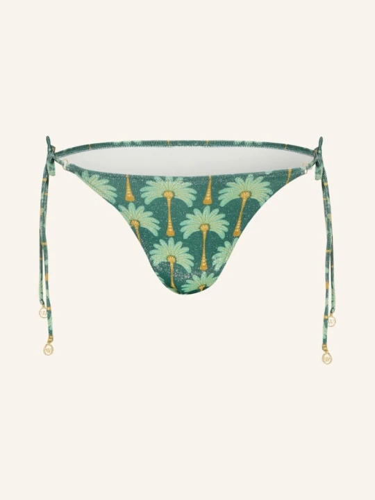 Zdjęcie produktu Watercult Spodenki Do Bikini Typu Trójkąt Tropical Muse Z Brokatową Przędzą gruen