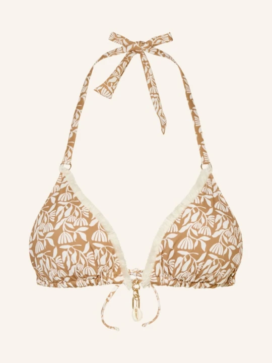 Zdjęcie produktu Watercult Trójkątny Stanik Bikini Coastal Bohemia beige