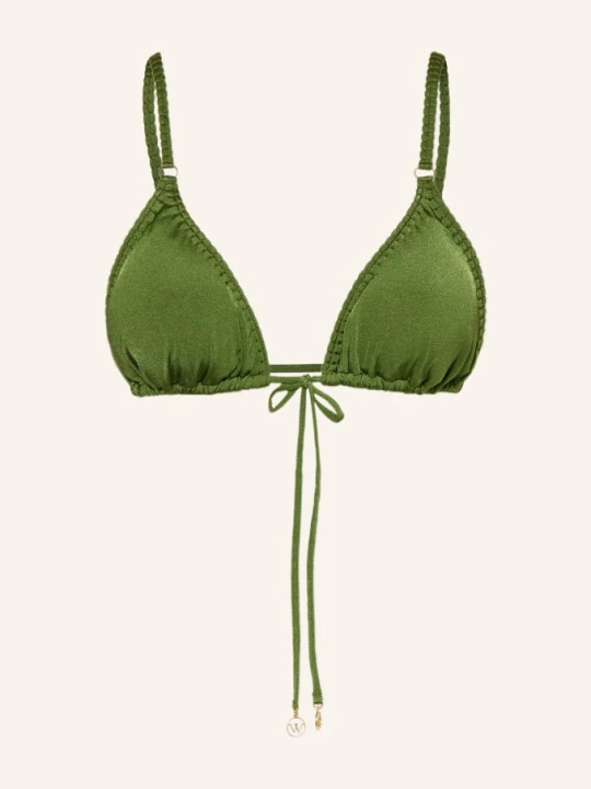 Zdjęcie produktu Watercult Trójkątny Stanik Bikini Crafted Essentials gruen OLIWKOWY