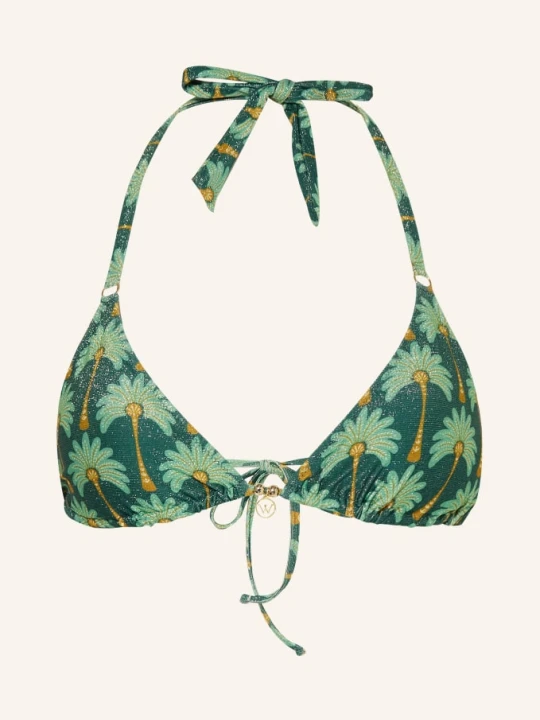 Zdjęcie produktu Watercult Górka Bikini Typu Trójkąt Tropical Muse Z Brokatową Przędzą gruen