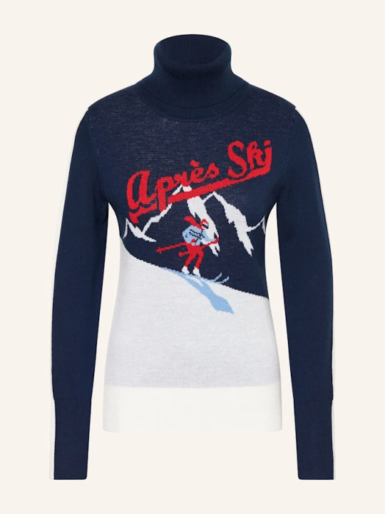 Zdjęcie produktu We Norwegians Golf After Ski Z Wełny Merino blau GRANATOWY