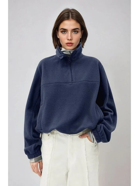 Zdjęcie produktu Weekday Bluza w kolorze granatowym rozmiar: L