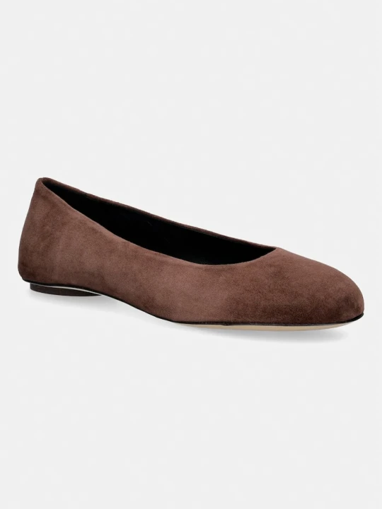 Zdjęcie produktu Weekend Max Mara baleriny zamszowe brązowy