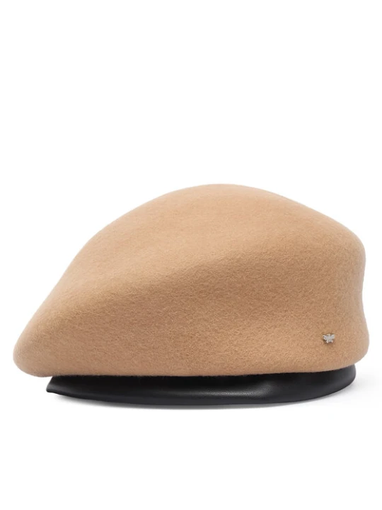 Zdjęcie produktu Weekend Max Mara Beret Manto 2625576024 Brązowy jasny